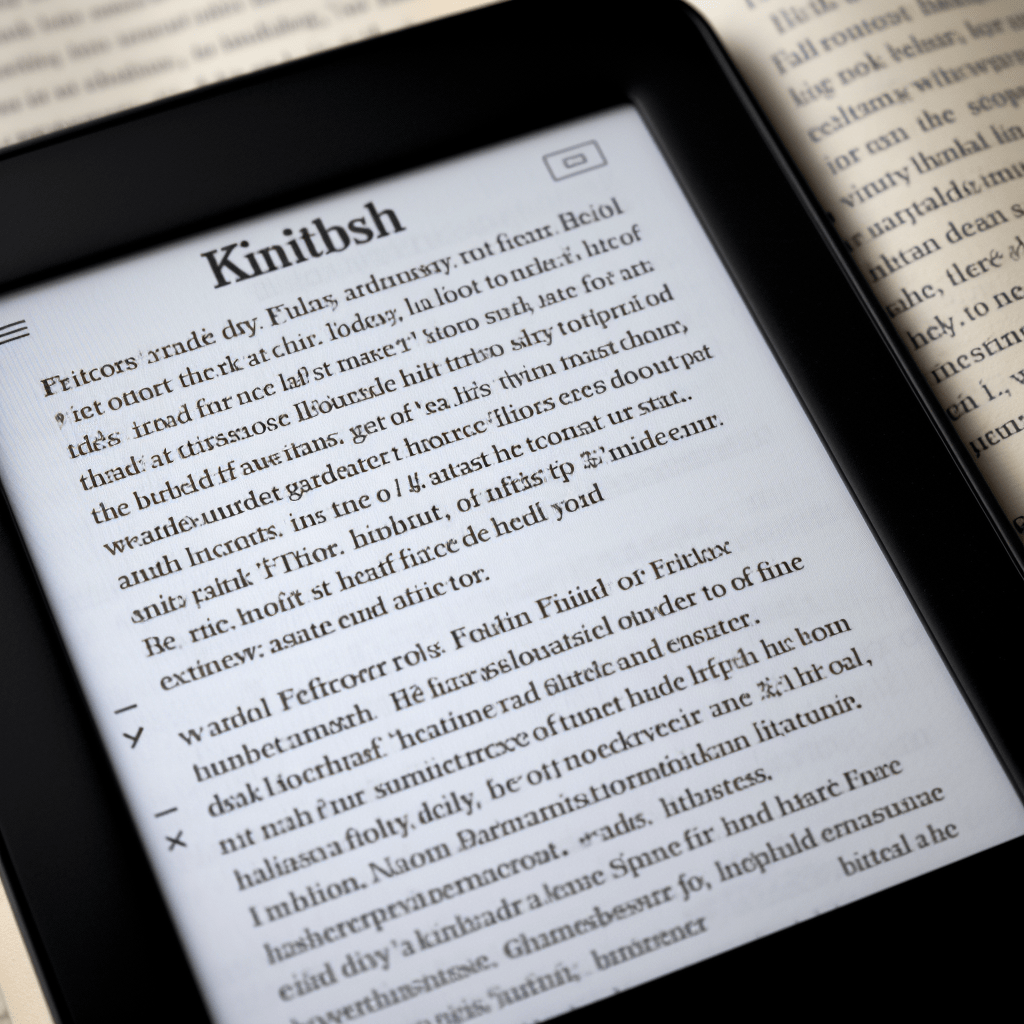How To Change Font Size On A Kindle